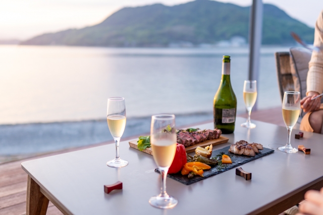 ラグジュアリーなディナー体験